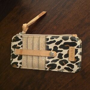 🐆 Consuela "Mona" Leopard Cardholder Wallet